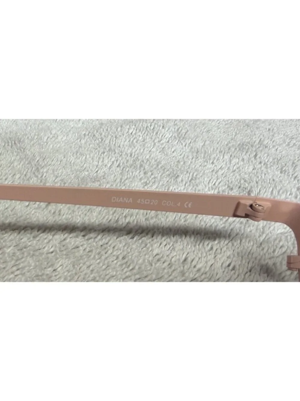 Dutch design by Roger Round Purple Pink DIANA Col. 4 Eyeglasses Frames 45-20
